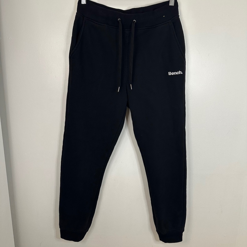 Bench Black Jogger Sweatpants S/P‎ Casual Lounge Comfort Athleisure